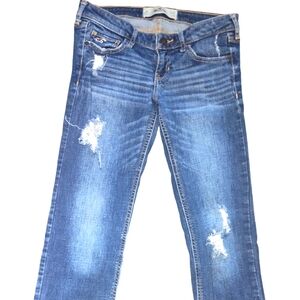 Vintage Hollister Ripped Blue Jeans